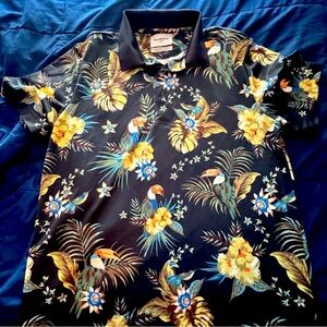 Floral polo good fellow